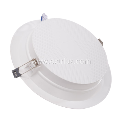 LED Plastic Recessed Round Anti-glare Downlight 24W